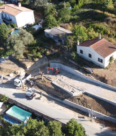 Soft Terrassement Terrassement Et Enrochement A Vence Lotissement APRES